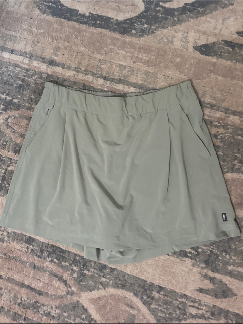 REI Co-Op Light Olive Women’s Athletic Skort